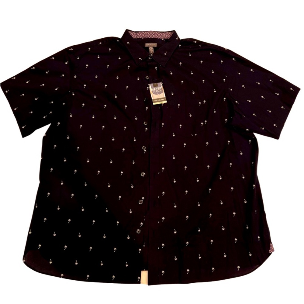 Van Heusen Never Tuck Button Down Shirt